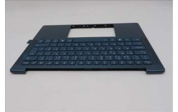 Lenovo 5CB1S00222 C-Cover with keyboard, Portuguese, Tidal Teal, Puresight Logo, UK