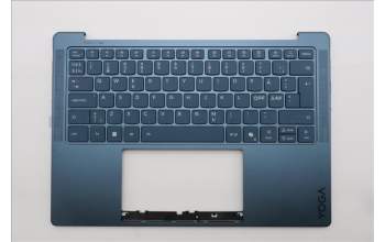 Lenovo 5CB1S00225 C-Cover with keyboard, Nordic, Tidal Teal, Puresight Logo, UK