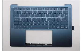 Lenovo 5CB1S00233 C-Cover with keyboard, Switzerland, Tidal Teal, Puresight Logo, UK