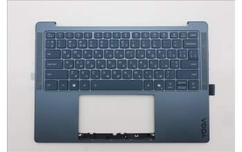 Lenovo 5CB1S00268 C-Cover with keyboard, Ukraine, Tidal Teal, Non-Puresight Logo, US