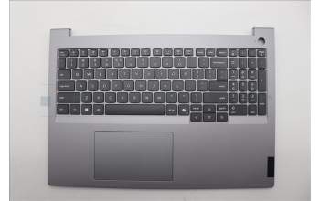 Lenovo 5CB1S00276 C-Cover with keyboard, US English Euro, Arctic Grey, Non-Backlight, H-series, US