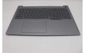 Lenovo 5CB1S00307 C-Cover with keyboard, Belgian, Arctic Grey, Backlight, H-series, UK