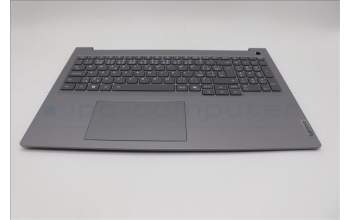 Lenovo 5CB1S00308 C-Cover with keyboard, Czech Slovakian, Arctic Grey, Backlight, H-series, UK