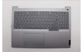 Lenovo 5CB1S00310 C-Cover with keyboard, English, Arctic Grey, Backlight, H-series, US