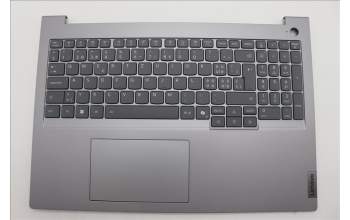 Lenovo 5CB1S00327 C-Cover with keyboard, Switzerland, Arctic Grey, Backlight, H-series, UK