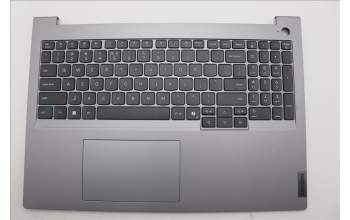 Lenovo 5CB1S00342 C-Cover with keyboard, US English Euro, Arctic Grey, Non-Backlight, U-series, US