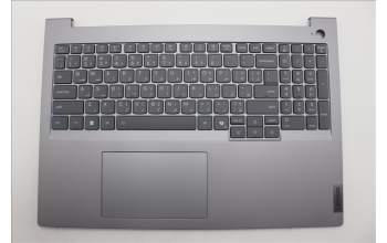 Lenovo 5CB1S00371 C-Cover with keyboard, Arabic, Arctic Grey, Backlight, U-series, US
