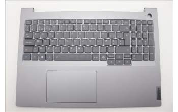 Lenovo 5CB1S00373 C-Cover with keyboard, Belgian, Arctic Grey, Backlight, U-series, UK
