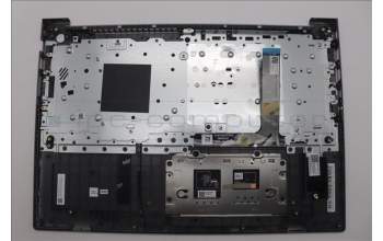 Lenovo 5CB1S00373 C-Cover with keyboard, Belgian, Arctic Grey, Backlight, U-series, UK