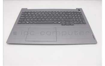 Lenovo 5CB1S00374 C-Cover with keyboard, Czech Slovakian, Arctic Grey, Backlight, U-series, UK