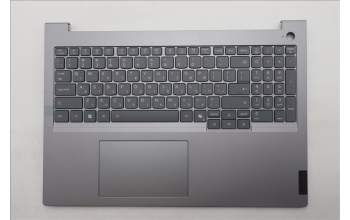Lenovo 5CB1S00832 C-Cover with keyboard, Hebrew, Arctic Grey, Backlight, U-series, US