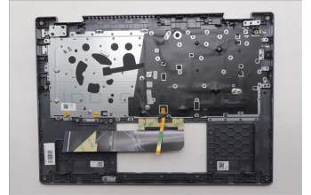 Lenovo 5CB1S01182 C-Cover with keyboard, French, Luna Grey, Backlight, Non_FingerPrint