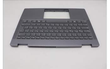 Lenovo 5CB1S01183 C-Cover with keyboard, German, Luna Grey, Backlight, Non-FingerPrint, UK