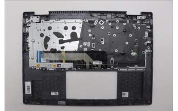 Lenovo 5CB1S02771 C-Cover with keyboard, Bulgarian, Luna Grey, Backlight, Non-FingerPrint, UK