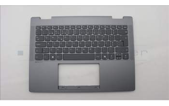 Lenovo 5CB1S02789 C-Cover with keyboard, Portuguese, Luna Grey, Non-FingerPrint, UK