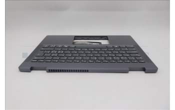 Lenovo 5CB1S02825 C-Cover with keyboard, Switzerland, Luna Grey, Non-FingerPrint, UK