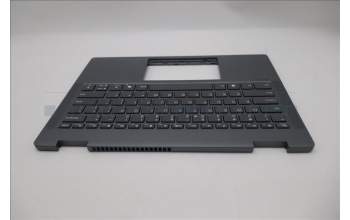 Lenovo 5CB1S02827 C-Cover with keyboard, US English Euro, Luna Grey, Non-FingerPrint, US