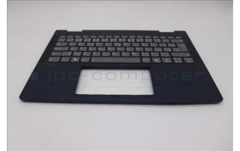 Lenovo 5CB1S02890 C-Cover with keyboard, Czech Slovakian, Cosmic Blue, Backlight, Non-FingerPrint, UK
