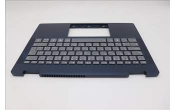 Lenovo 5CB1S02890 C-Cover with keyboard, Czech Slovakian, Cosmic Blue, Backlight, Non-FingerPrint, UK