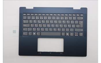 Lenovo 5CB1S02911 C-Cover with keyboard, Portuguese, Cosmic Blue, Non-FingerPrint, UK