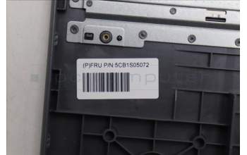 Lenovo 5CB1S05072 C-Cover with keyboard, English, Luna Grey, Backlight, Non-FingerPrint, US