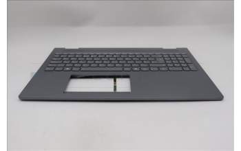 Lenovo 5CB1S05074 C-Cover with keyboard, UK English, Luna Grey, Backlight, Non-FingerPrint, UK