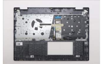 Lenovo 5CB1S05091 C-Cover with keyboard, Hebrew, Luna Grey, Backlight, Non-FingerPrint, US