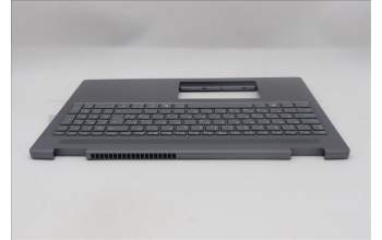 Lenovo 5CB1S05092 C-Cover with keyboard, Hungarian, Luna Grey, Backlight, FingerPrint, UK