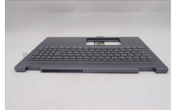 Lenovo 5CB1S05093 C-Cover with keyboard, Nordic, Luna Grey, Backlight, Non-FingerPrint, UK
