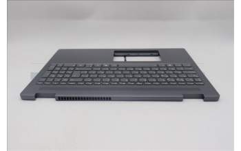 Lenovo 5CB1S05094 C-Cover with keyboard, Belgian, Luna Grey, Backlight, Non-FingerPrint, UK
