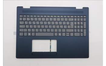 Lenovo 5CB1S05124 C-Cover with keyboard, Belgian, Cosmic Blue, Backlight, Non-FingerPrint, UK