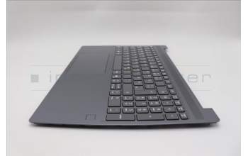 Lenovo 5CB1S05152 C-Cover with keyboard, German, Luna Grey, Non-Backlight, FingerPrint, UK