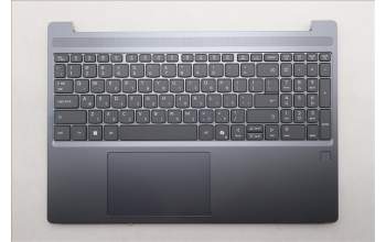 Lenovo 5CB1S05153 C-Cover with keyboard, Hebrew, Luna Grey, Non-Backlight, FingerPrint, US