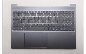 Lenovo 5CB1S05155 C-Cover with keyboard, Italian, Luna Grey, Non-Backlight, FingerPrint, UK