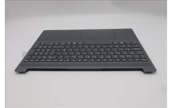 Lenovo 5CB1S05161 C-Cover with keyboard, Portuguese, Luna Grey, Non-Backlight, FingerPrint, UK