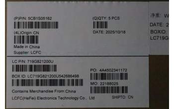 Lenovo 5CB1S05162 C-Cover with keyboard, Russian, Luna Grey, Non_Backlight, FingerPrint