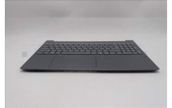 Lenovo 5CB1S05172 C-Cover with keyboard, Belgian, Luna Grey, Backlight, FingerPrint, UK