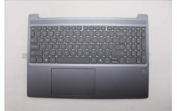 Lenovo 5CB1S05176 C-Cover with keyboard, English, Luna Grey, Backlight, FingerPrint, US