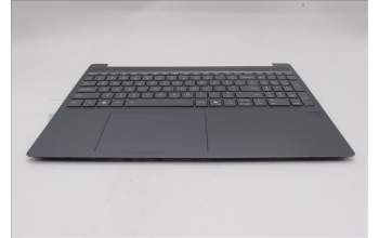 Lenovo 5CB1S05177 C-Cover with keyboard, US English Euro, Luna Grey, Backlight, FingerPrint, US