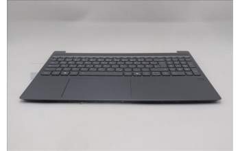 Lenovo 5CB1S05181 C-Cover with keyboard, German, Luna Grey, Backlight, FingerPrint, UK