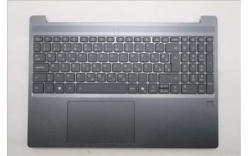 Lenovo 5CB1S05782 C-Cover with keyboard, Slovenian, Luna Grey, Backlight, FingerPrint, UK