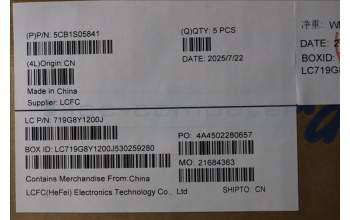 Lenovo 5CB1S05841 Keyboard External, Hungarian