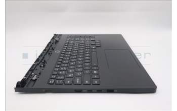 Lenovo 5CB1S11816 C-Cover with keyboard, Arabic, Eclipse Black, RGB Backlight, US