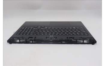 Lenovo 5CB1S11829 C-Cover with keyboard, Hebrew, Eclipse Black, RGB Backlight, US