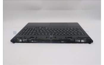 Lenovo 5CB1S11830 C-Cover with keyboard, Hungarian, Eclipse Black, RGB Backlight, UK