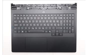 Lenovo 5CB1S11839 C-Cover with keyboard, Slovenian, Eclipse Black, RGB Backlight, UK