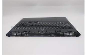 Lenovo 5CB1S11841 C-Cover with keyboard, Switzerland, Eclipse Black, RGB Backlight, UK