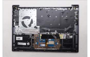 Lenovo 5CB1S11855 C-Cover with keyboard, Belgian, Luna Grey, Backlight, UK