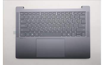 Lenovo 5CB1S11864 C-Cover with keyboard, Greek, Luna Grey, Backlight, US