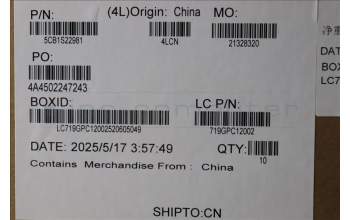 Lenovo 5CB1S22981 COVER COVER L 83LY STRIP_COVER_IPS